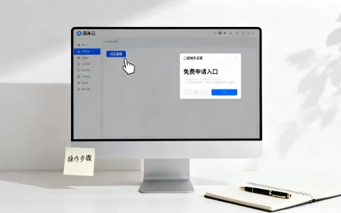简米云如何免费建立二级域名？在哪里设置，怎么免费申请