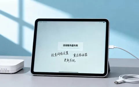 苹果ipad连接服务器失败为啥，ipad连不上服务器咋办？