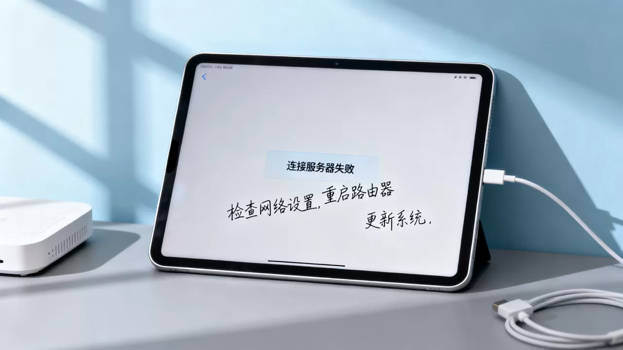 苹果ipad连接服务器失败为啥,ipad连不上服务器咋办? 苹果ipad连接服务器失败为啥,ipad连不上服务器咋办?