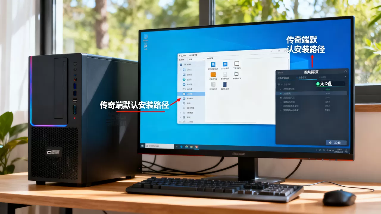 云服务器没有D盘怎么改传奇端?,传奇端默认安装路径在哪? 云服务器没有D盘怎么改传奇端?,传奇端默认安装路径在哪?