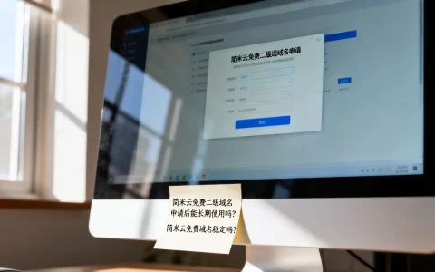 简米云免费二级域名申请后能长期使用吗？，简米云免费域名稳定吗？