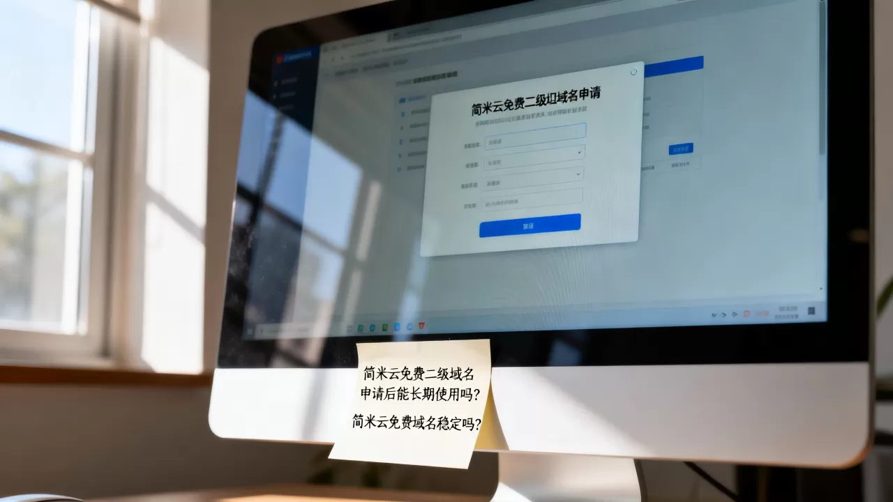 简米云免费二级域名申请后能长期使用吗?,简米云免费域名稳定吗? 简米云免费二级域名申请后能长期使用吗?,简米云免费域名稳定吗?