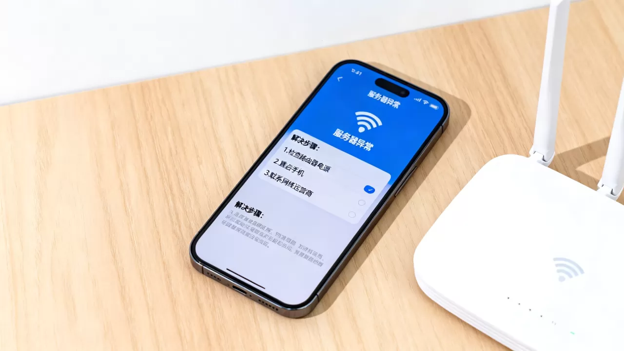 手机WiFi显示服务器异常怎么回事,怎么解决? 手机WiFi显示服务器异常怎么回事,怎么解决?