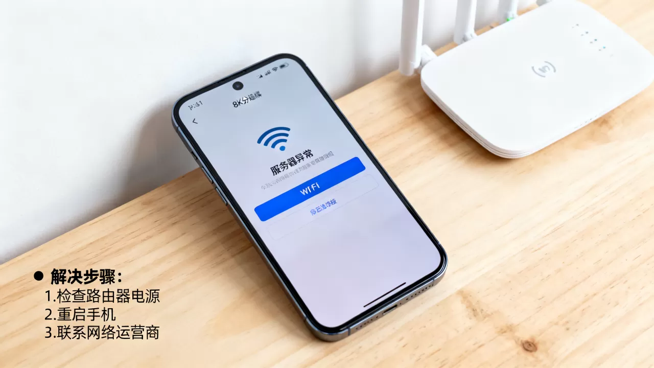 手机WiFi显示服务器异常怎么回事,怎么解决? 手机WiFi显示服务器异常怎么回事,怎么解决?
