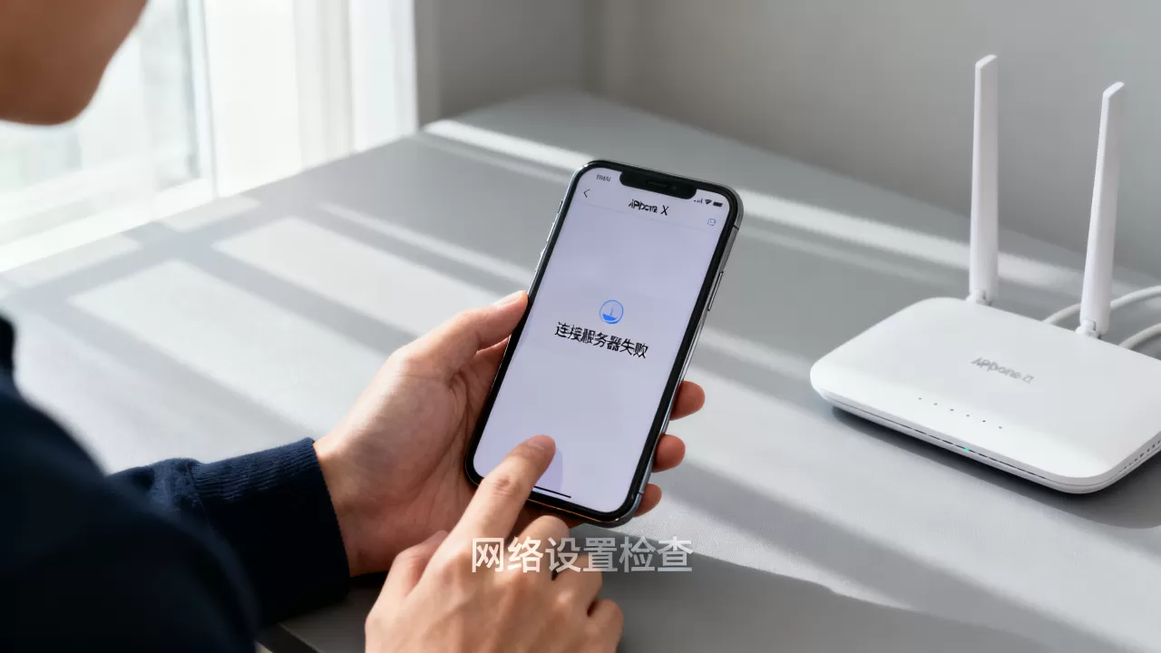 苹果x为何显示连接服务器失败,是什么原因? 苹果x为何显示连接服务器失败,是什么原因?