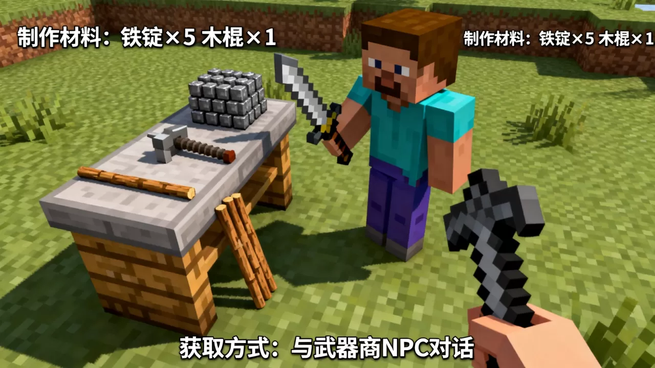 我的世界rpg服务器npc武器怎么做,怎么获取? 我的世界rpg服务器npc武器怎么做,怎么获取?