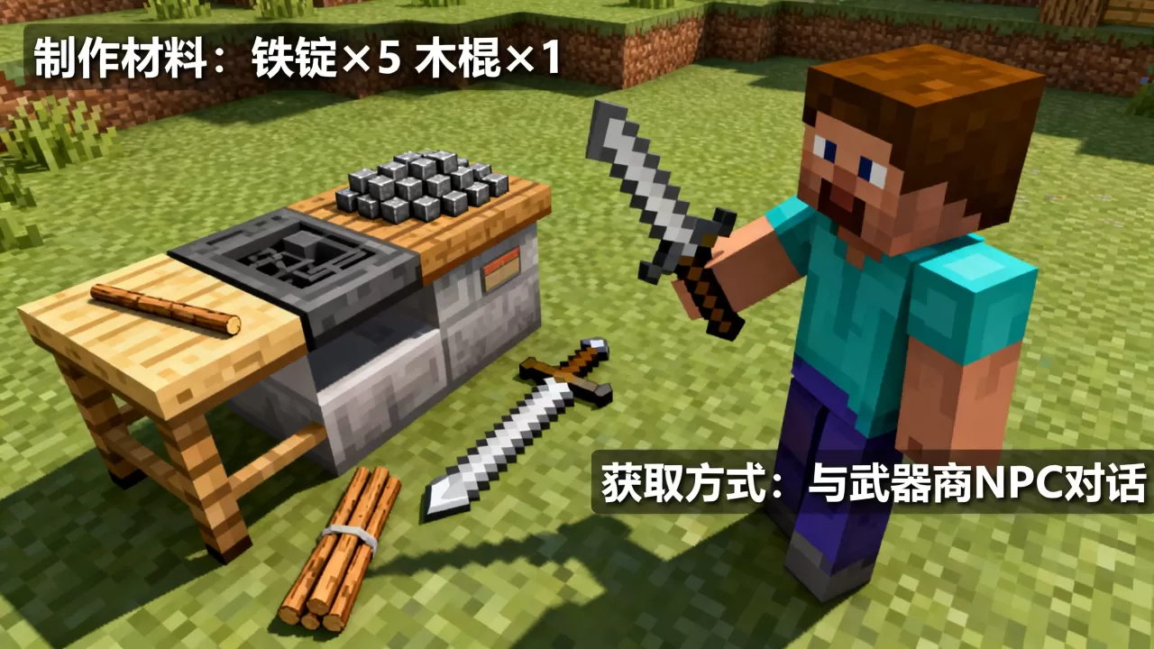 我的世界rpg服务器npc武器怎么做,怎么获取? 我的世界rpg服务器npc武器怎么做,怎么获取?