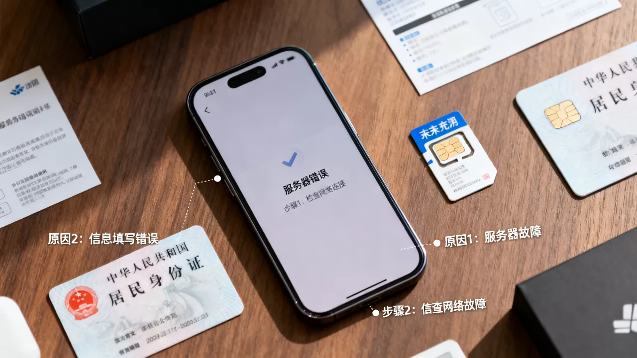 激活手机卡遇服务器错误咋办,手机卡激活失败原因有哪些 激活手机卡遇服务器错误咋办,手机卡激活失败原因有哪些