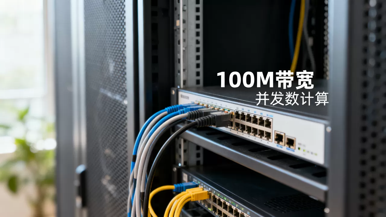 服务器100M带宽能支持多少并发,如何计算并发数? 服务器100M带宽能支持多少并发,如何计算并发数?