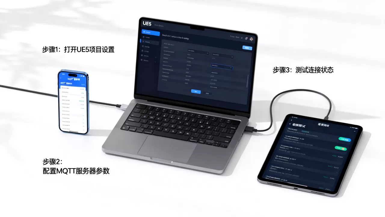 ue5如何连接mqtt服务器,连接步骤有哪些? ue5如何连接mqtt服务器,连接步骤有哪些?