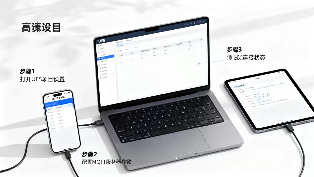 ue5如何连接mqtt服务器,连接步骤有哪些? ue5如何连接mqtt服务器,连接步骤有哪些?