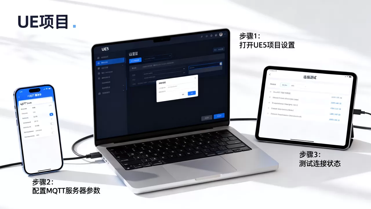 ue5如何连接mqtt服务器,连接步骤有哪些? ue5如何连接mqtt服务器,连接步骤有哪些?
