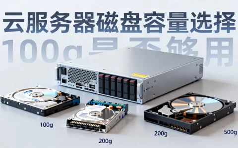 云服务器100g磁盘够用吗，怎么选择容量？