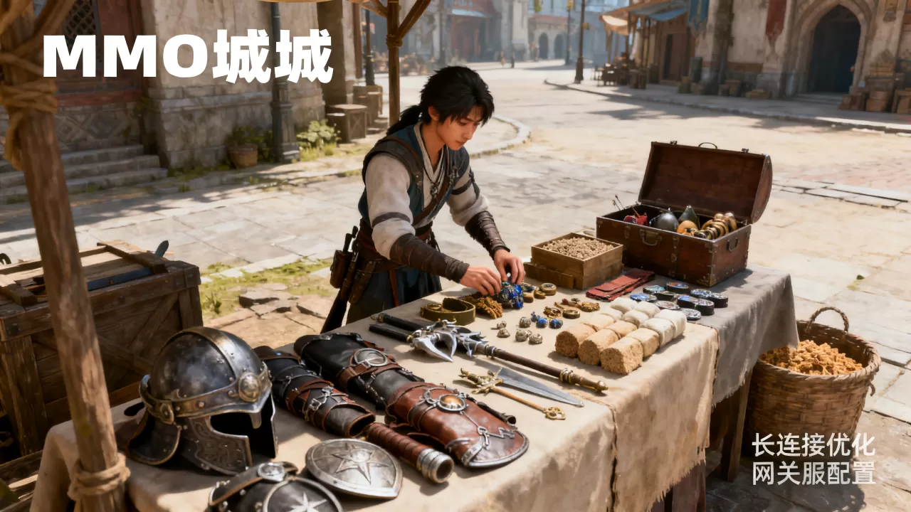 主城摆摊MMO网关服长连接有哪些特殊需求,怎么处理? 主城摆摊MMO网关服长连接有哪些特殊需求,怎么处理?