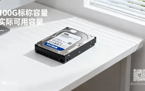 服务器硬盘100G究竟是多少，实际可用容量怎么算？