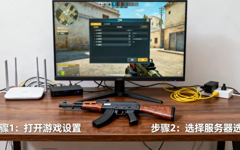 CF乌兹双枪怎么设置成服务器？，设置方法是什么