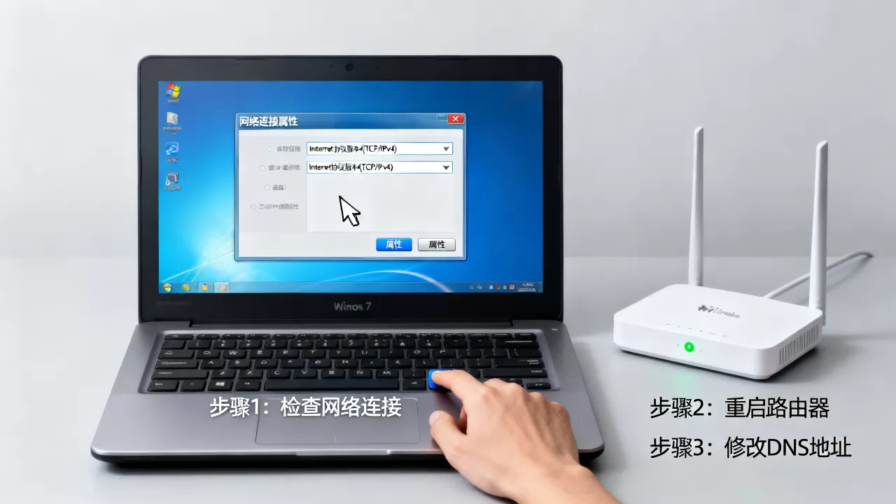 win7系统dns服务器未响应怎么解决,是什么原因导致的 win7系统dns服务器未响应怎么解决,是什么原因导致的
