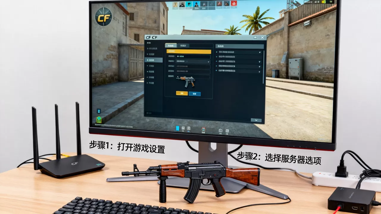 CF乌兹双枪怎么设置成服务器?,设置方法是什么 CF乌兹双枪怎么设置成服务器?,设置方法是什么