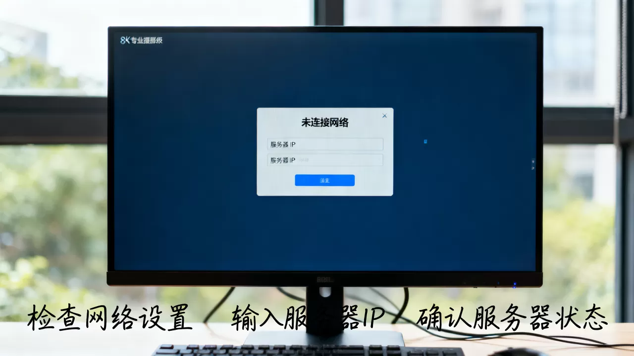 电脑显示未连接网络如何连接到服务器IP?,是什么原因? 电脑显示未连接网络如何连接到服务器IP?,是什么原因?