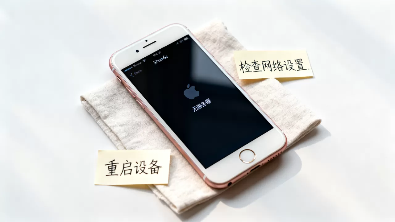 苹果6s无服务器是什么原因呢,怎么解决? 苹果6s无服务器是什么原因呢,怎么解决?