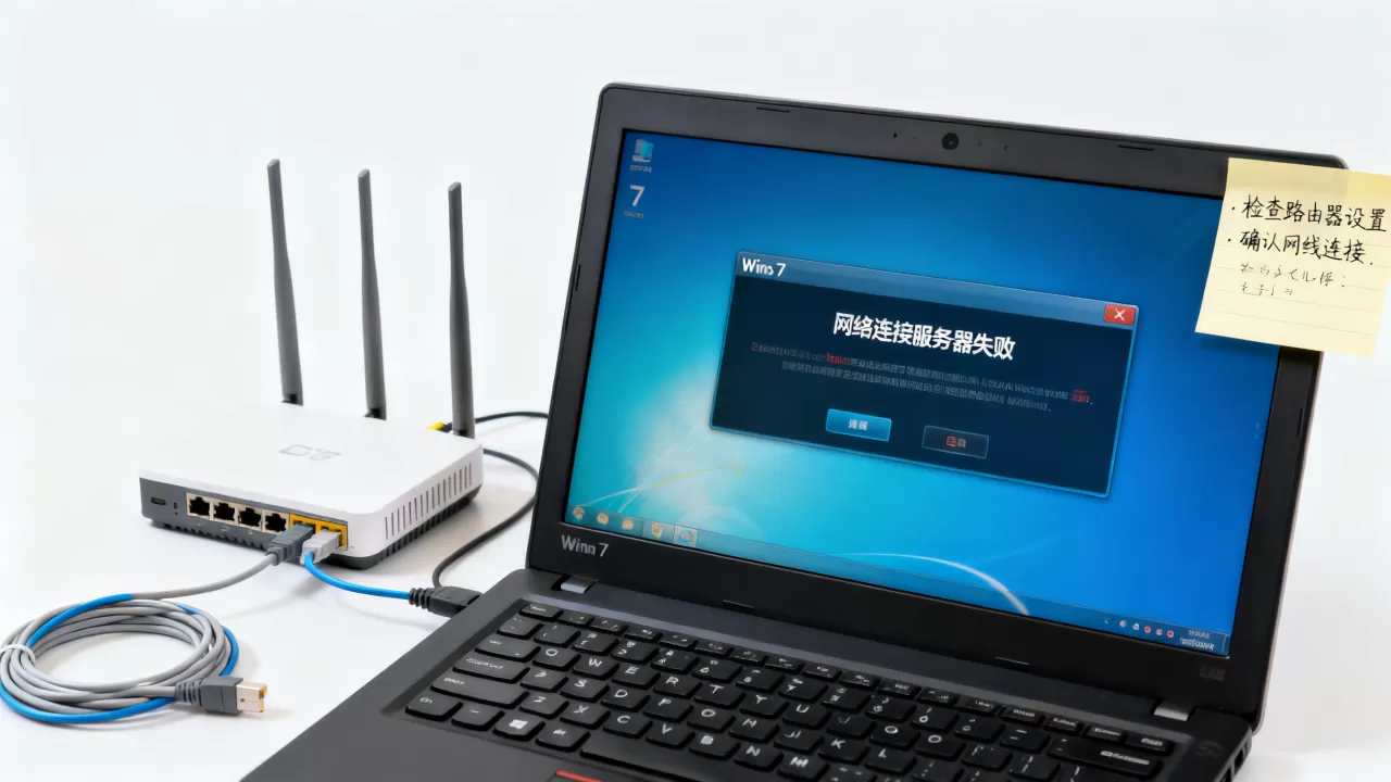 win7网络连接服务器失败怎么办,是什么原因? win7网络连接服务器失败怎么办,是什么原因?