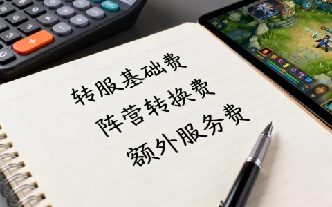 转服务器转阵营到底多少钱，转服转阵营费用怎么算？