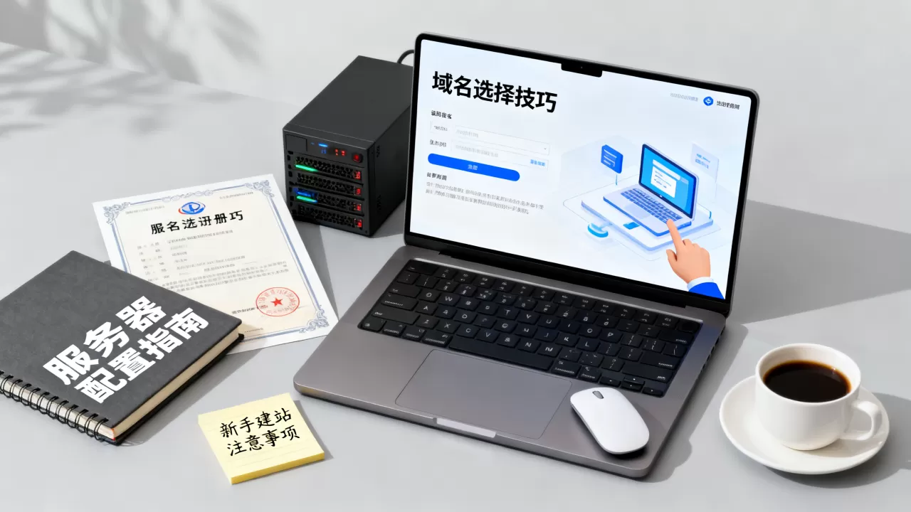 域名和服务器怎么选?新手建站必看的入门知识有哪些? 域名和服务器怎么选?新手建站必看的入门知识有哪些?