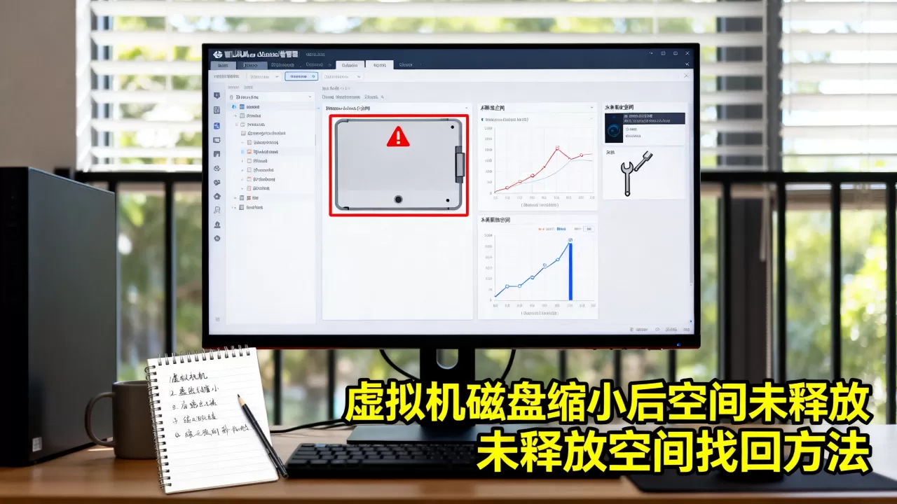 虚拟机磁盘缩小后空间未释放?,未释放磁盘空间怎么找回? 虚拟机磁盘缩小后空间未释放?,未释放磁盘空间怎么找回?
