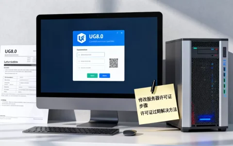 ug8.0怎么改服务器许可证？, ug8.0许可证过期怎么办