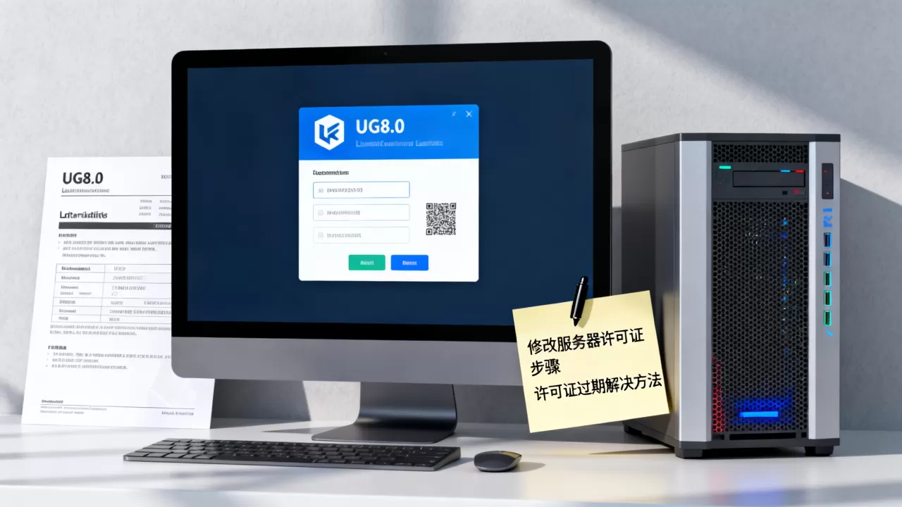 ug8.0怎么改服务器许可证?, ug8.0许可证过期怎么办 ug8.0怎么改服务器许可证?, ug8.0许可证过期怎么办