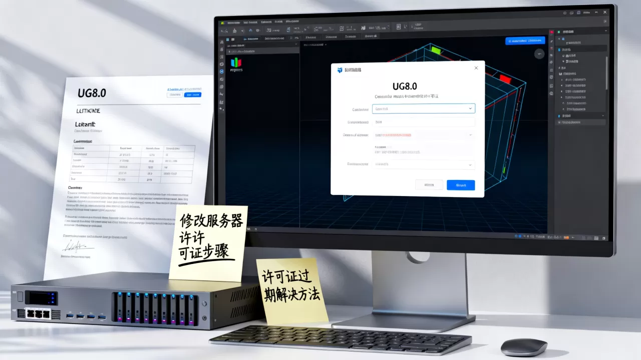 ug8.0怎么改服务器许可证?, ug8.0许可证过期怎么办 ug8.0怎么改服务器许可证?, ug8.0许可证过期怎么办