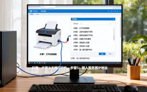 打印机服务器IP地址怎么设置？，具体步骤是什么？