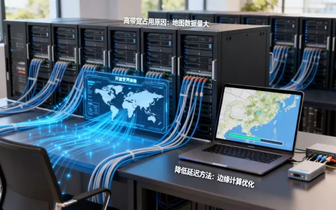 开放世界地图加载为何占用高带宽，怎么降低延迟？