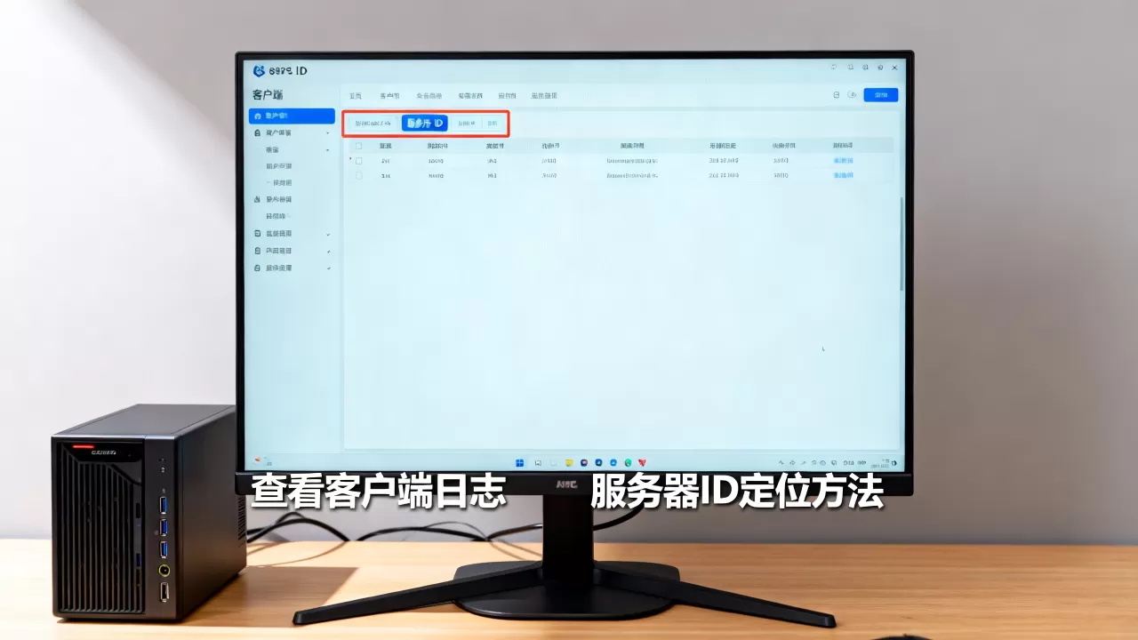 如何查看服务器在客户端的ID?,服务器ID定位方法? 如何查看服务器在客户端的ID?,服务器ID定位方法?