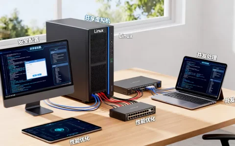共享虚拟机Linux如何安全高效搭建与运维？，多用户并发访问卡顿怎么解决？