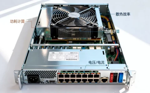 2U机架式服务器功耗怎么算，需要注意哪些参数