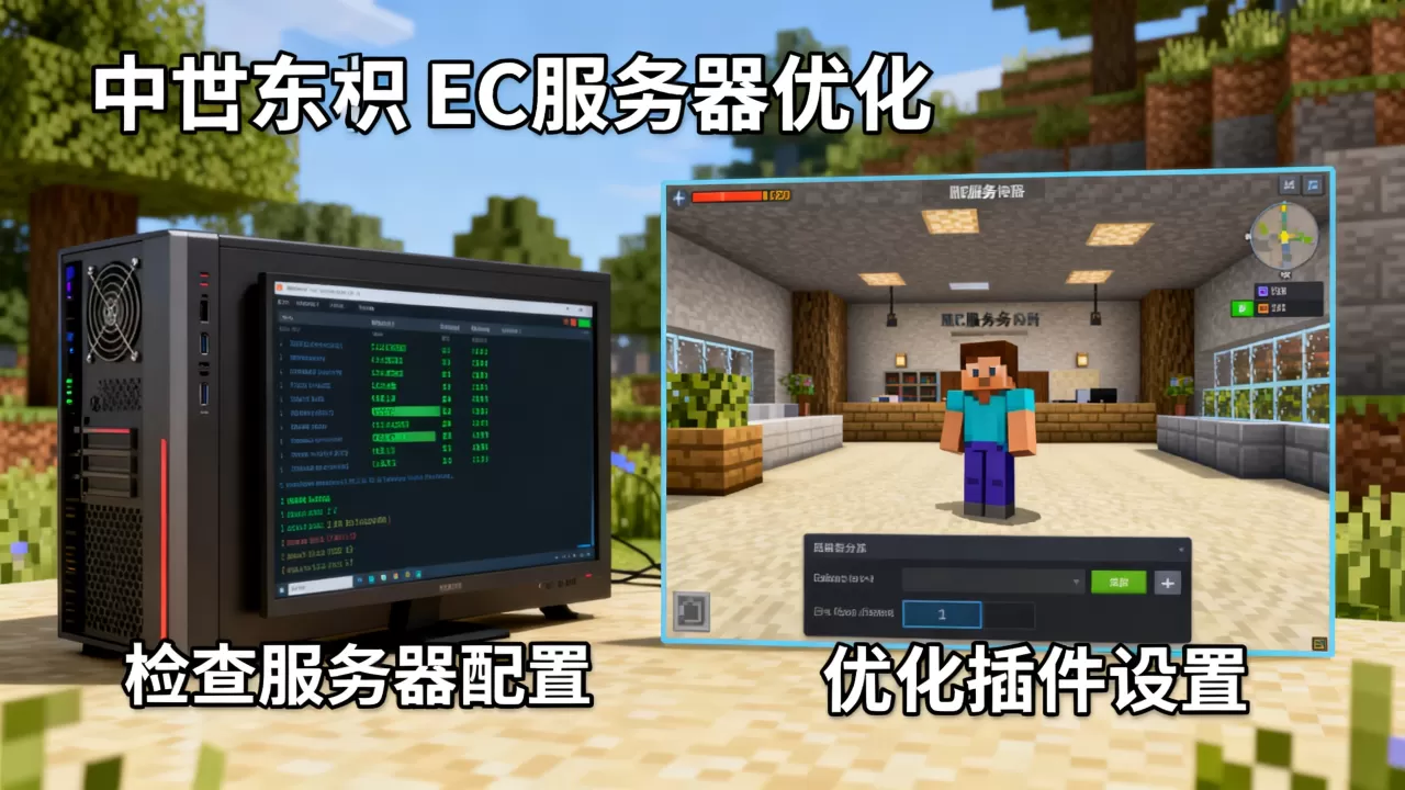 我的世界ec服务器卡顿怎么解决?,ec服务器优化教程? 我的世界ec服务器卡顿怎么解决?,ec服务器优化教程?