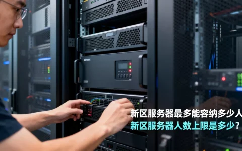 新区服务器最多能容纳多少人，新区服务器人数上限是多少？