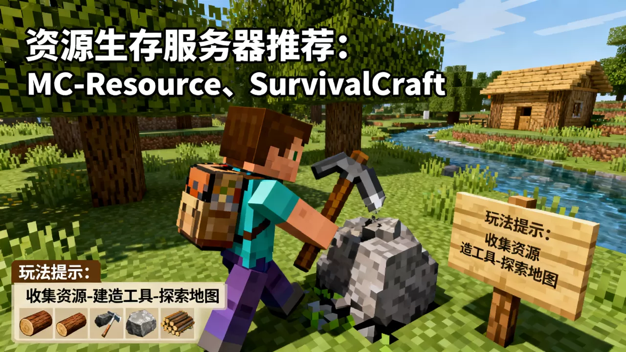 资源生存服务器有哪些推荐,我的世界资源生存服务器怎么玩 资源生存服务器有哪些推荐,我的世界资源生存服务器怎么玩
