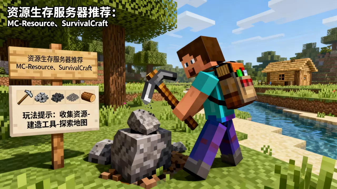 资源生存服务器有哪些推荐,我的世界资源生存服务器怎么玩 资源生存服务器有哪些推荐,我的世界资源生存服务器怎么玩