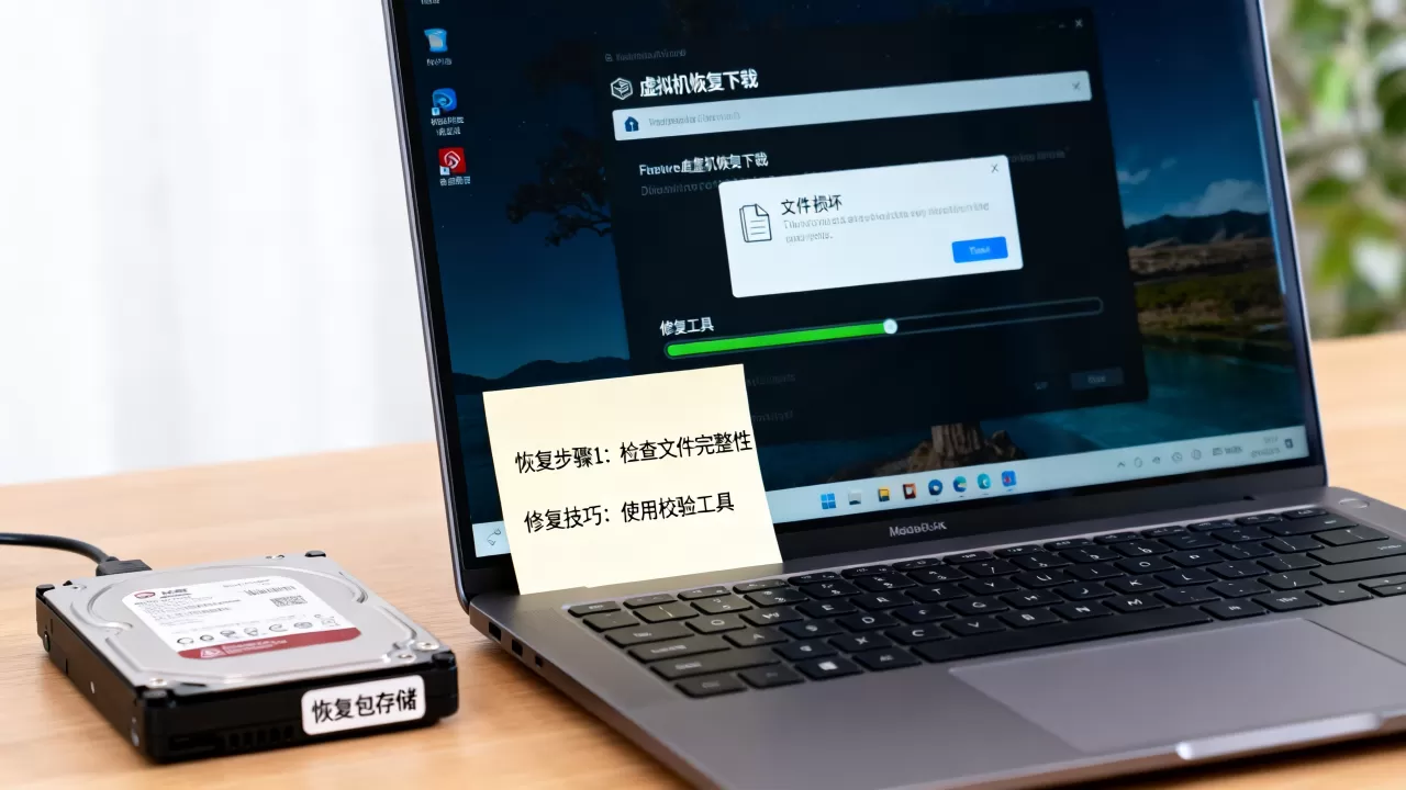 虚拟机恢复下载后如何解决文件损坏或启动失败问题?,恢复包损坏修复技巧 虚拟机恢复下载后如何解决文件损坏或启动失败问题?,恢复包损坏修复技巧