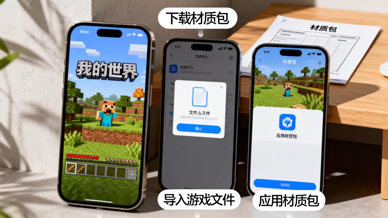 ios网易我的世界服务器怎么装材质包,具体教程有哪些? ios网易我的世界服务器怎么装材质包,具体教程有哪些?