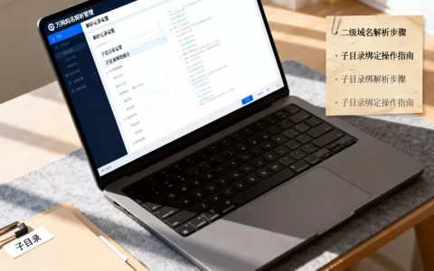 万网二级域名如何正确解析并绑定到子目录？万网二级域名设置教程