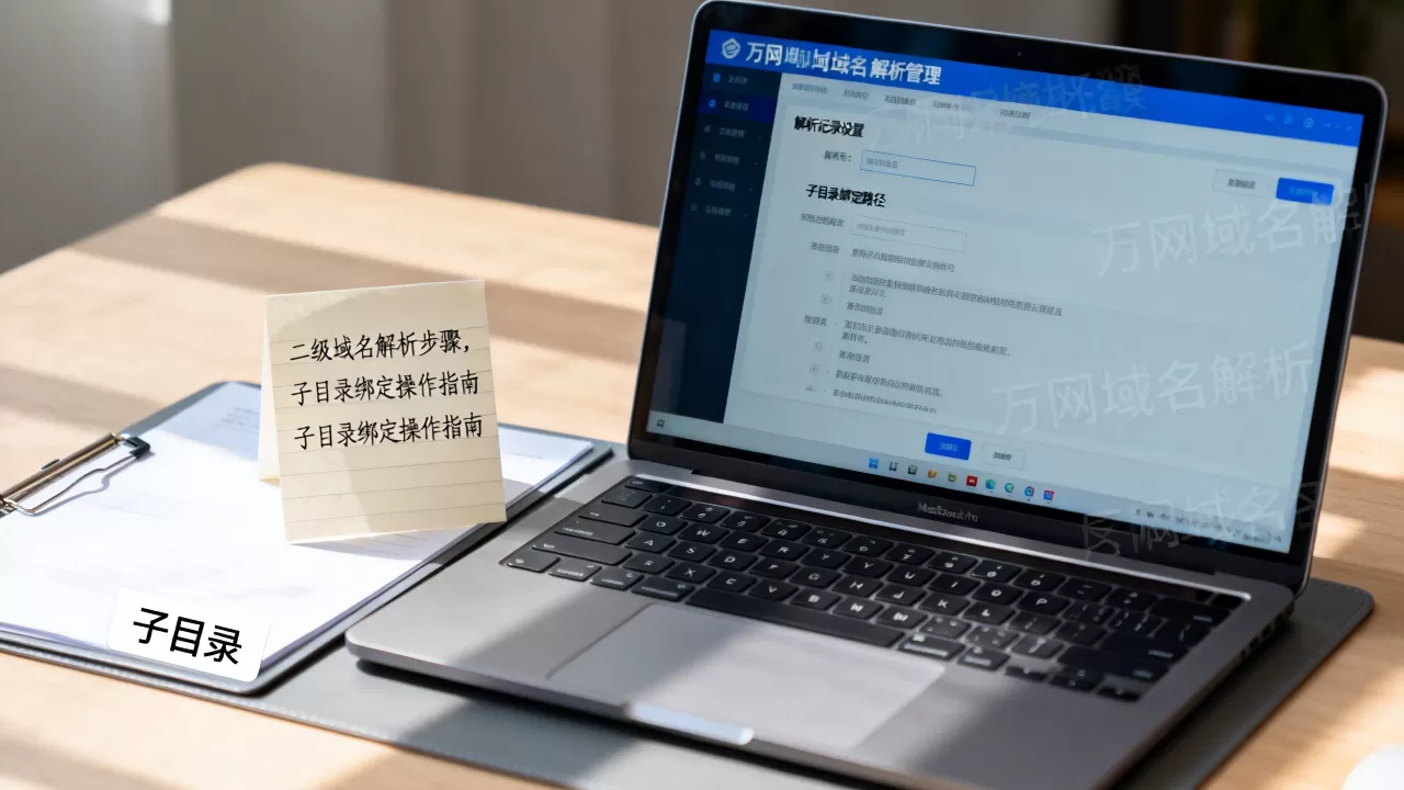 万网二级域名如何正确解析并绑定到子目录?万网二级域名设置教程 万网二级域名如何正确解析并绑定到子目录?万网二级域名设置教程