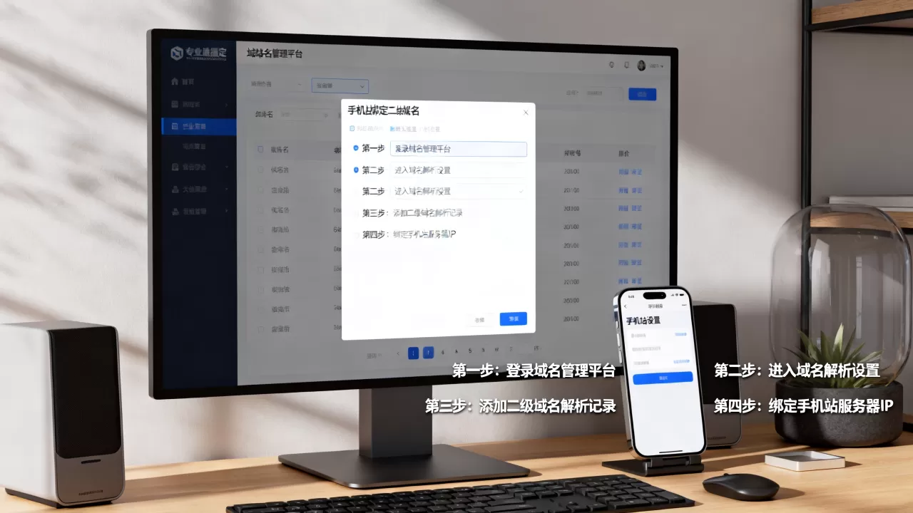 手机站绑定二级域名,具体操作步骤是怎样的?怎么做 手机站绑定二级域名,具体操作步骤是怎样的?怎么做