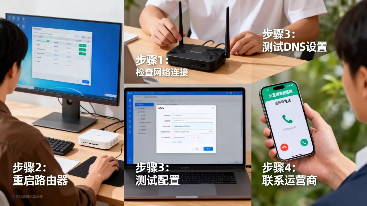 电信服务器DNS无响应怎么处理,故障排查步骤有哪些? 电信服务器DNS无响应怎么处理,故障排查步骤有哪些?