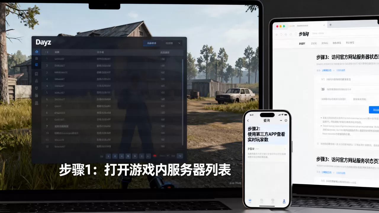 dayz怎么查服务器有多少玩家,有哪些方法? dayz怎么查服务器有多少玩家,有哪些方法?
