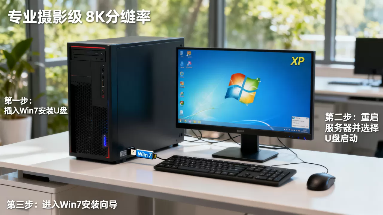 XP系统的服务器怎么安装Win7,详细步骤是什么? XP系统的服务器怎么安装Win7,详细步骤是什么?