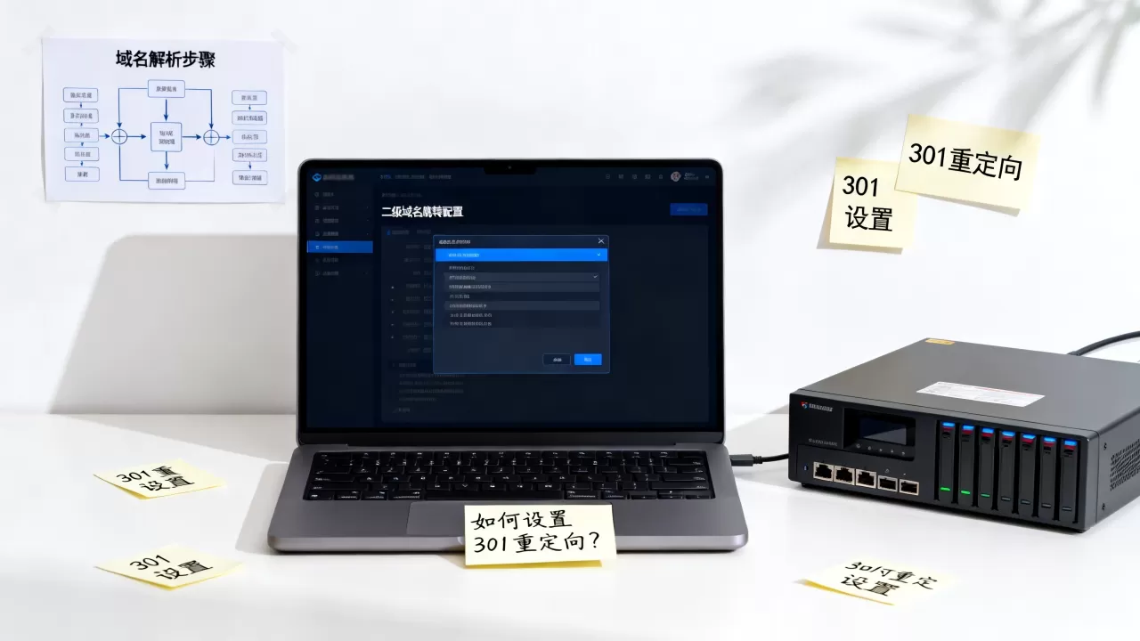 二级域名跳转指定网站怎么实现?301跳转和域名解析怎么配置?,如何设置301重定向? 二级域名跳转指定网站怎么实现?301跳转和域名解析怎么配置?,如何设置301重定向?