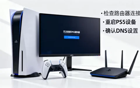 PS5无法连接DNS服务器该怎么办，原因是什么？